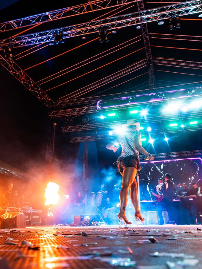 Ana del Castillo en concierto